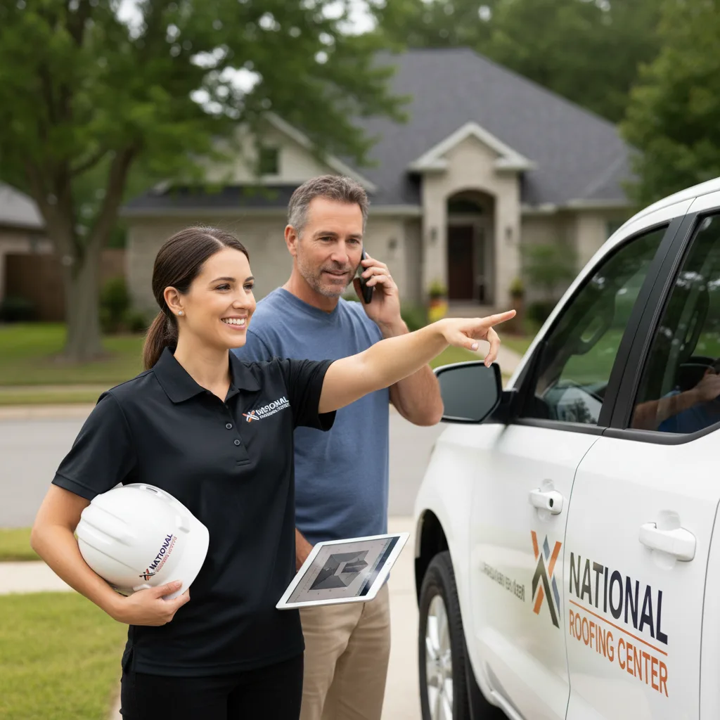 National Roofing Center customer support in De Soto